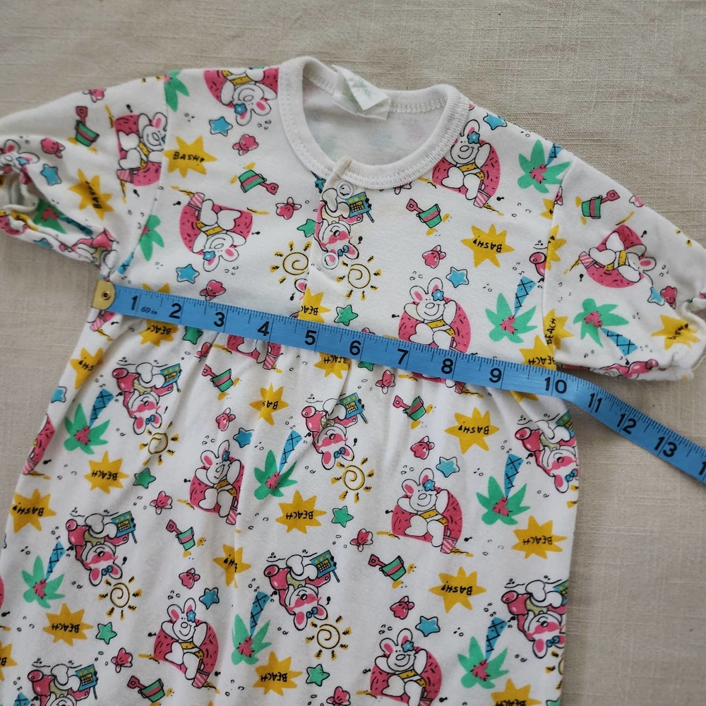 Vintage Beach Bunny Romper 12-18 months - Picture 6 of 9
